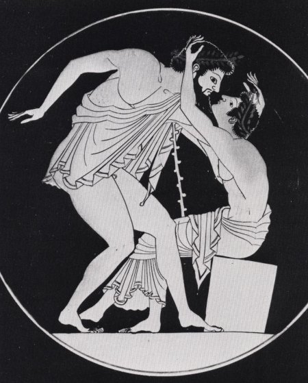 Фрески древней греции тондо\\