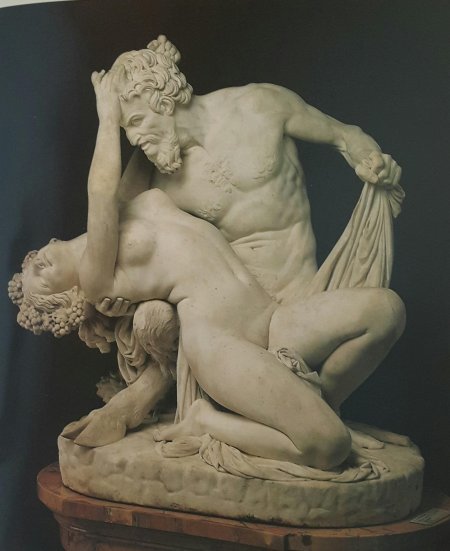 Прадье «сатир и вакханка»