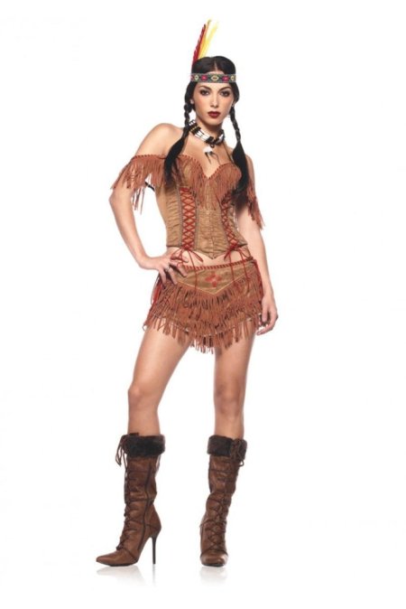 Эротический костюм Покахонтас