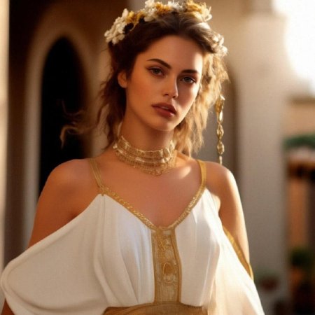 Фотосессия в греческом стиле