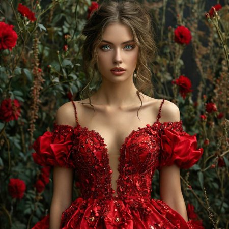 Пышное платье