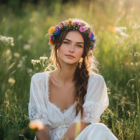 Красива женщина