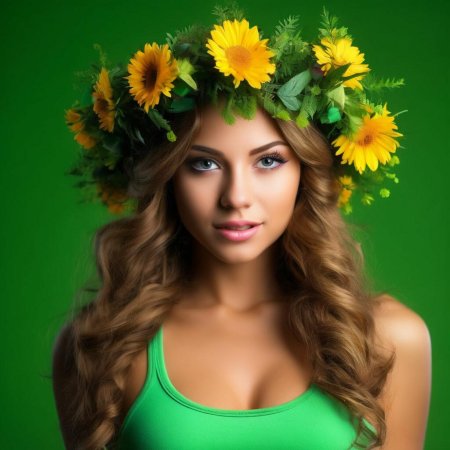 Красива девушка