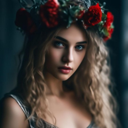 Красивая славянская девушка