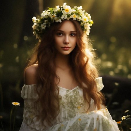 Девушка весна