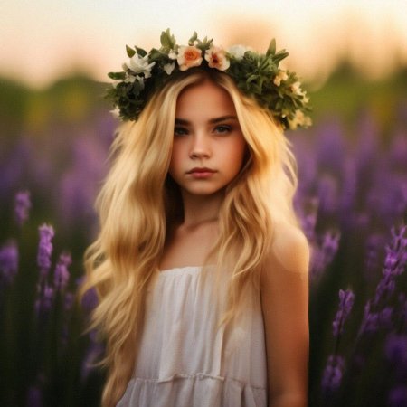 Девушка с светлыми волосами