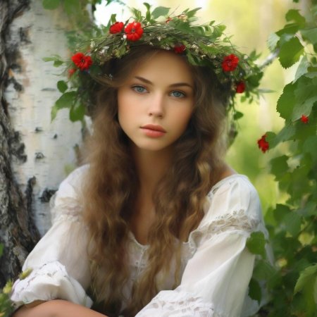 Образ русской девушки