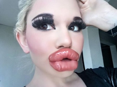 Девушки с накаченными губами красивые