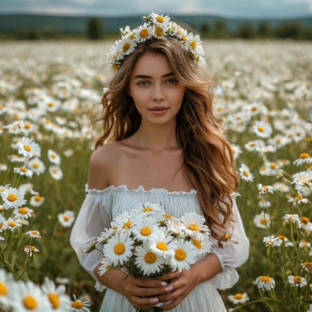 Ромашковое поле