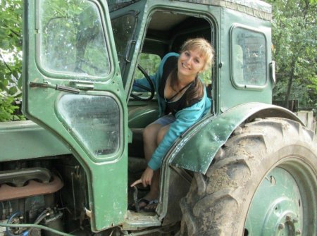 Колхозный МТЗ 80 кабины