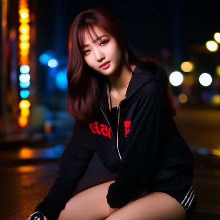 Красивая кореянка