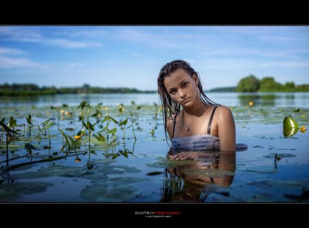 Девушка в кувшинках