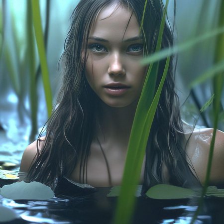 Природа девушка