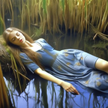 Фотосессия в болоте