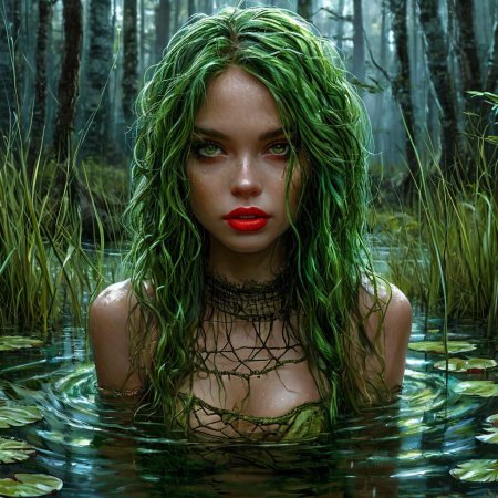 Красивая кикимора