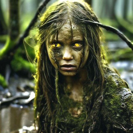 Кикимора болотная из сказки