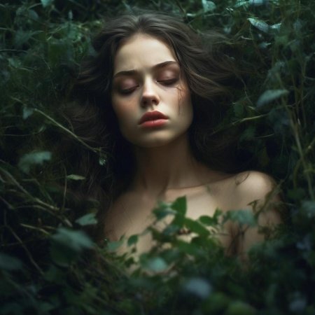 Грустная девушка