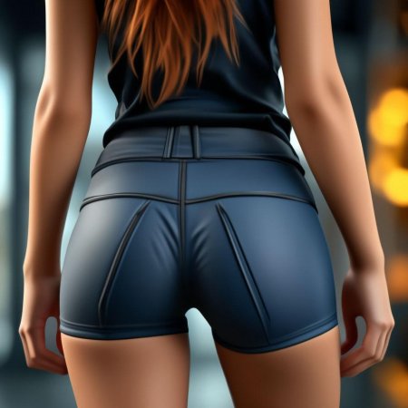 Короткие шортики