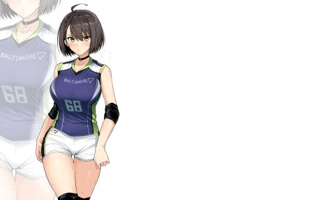 Балтимор аниме в шортах