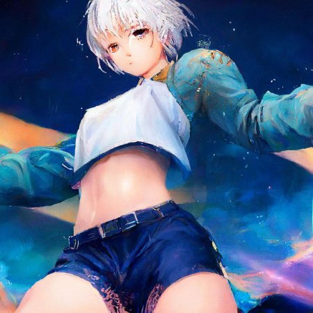 В стиле аниме