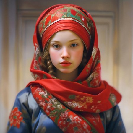 Русский народный платок