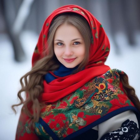 Русская девушка