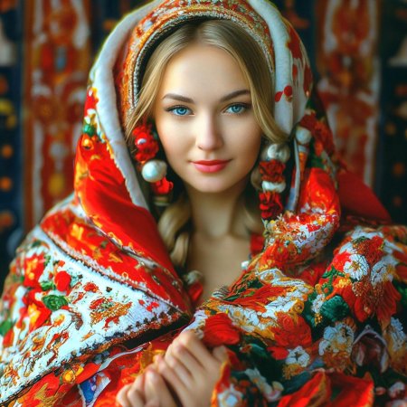 Красавица русская