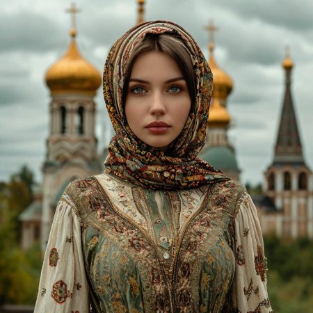 Женщина красивая