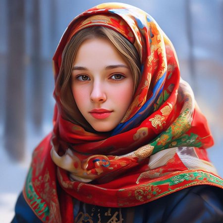 Девушка русская