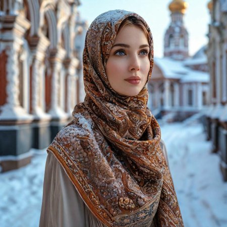 Красивая русская женщина