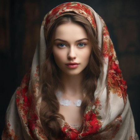 Красивая русская женщина