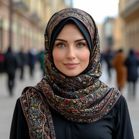 Красивые девушки в хиджабе