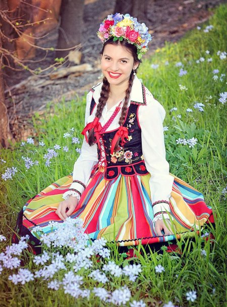 Национальный костюм Поляков