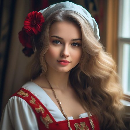 Русская девушка красивая