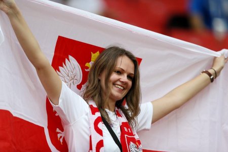 Польские болельщицы на ЧМ 2018