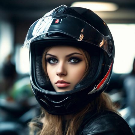 Motorbike helmet
