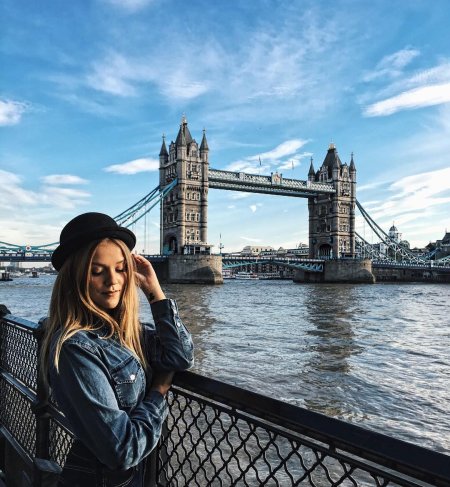 Девушка в Лондоне