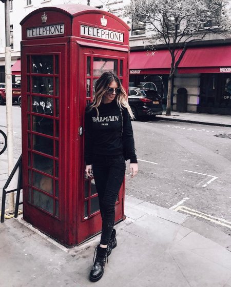 Девушка в Лондоне