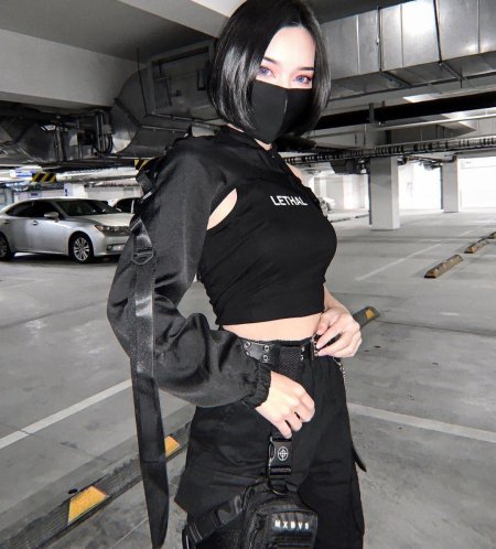 Techwear девушки