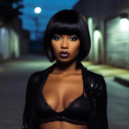 Девушка негритянка