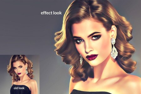 Девушка с красивым макияжем