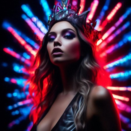 Киберпанк фотосессия