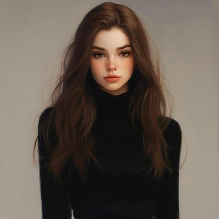 Чëрная девушка