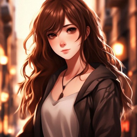 Аниме девушка красивая