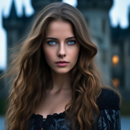 Голубоглазые шатенки