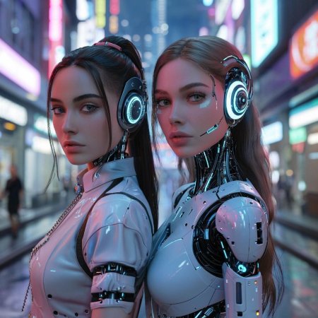 Девушка искусственный интеллект