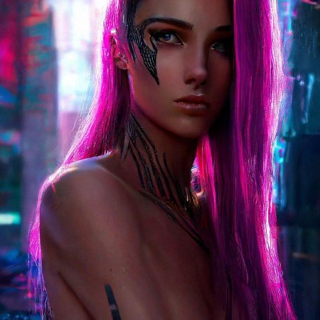 В стиле киберпанк