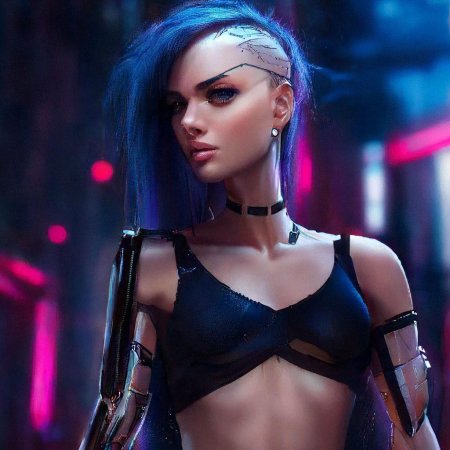 Киберпанк красотки