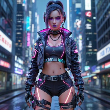 Киберпанк мода