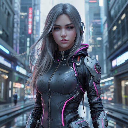 Киберпанк женщина